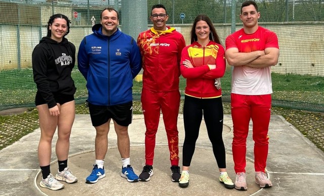 Müller, Plana, Rico y Jiménez participan en una concentración nacional de lanzamientos en León