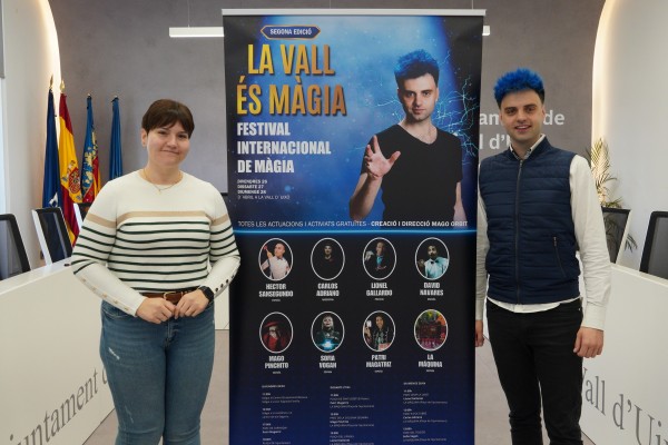 'La ciudad de la magia': la Vall d'Uixó acoge a nueve magos nacionales e internacionales
