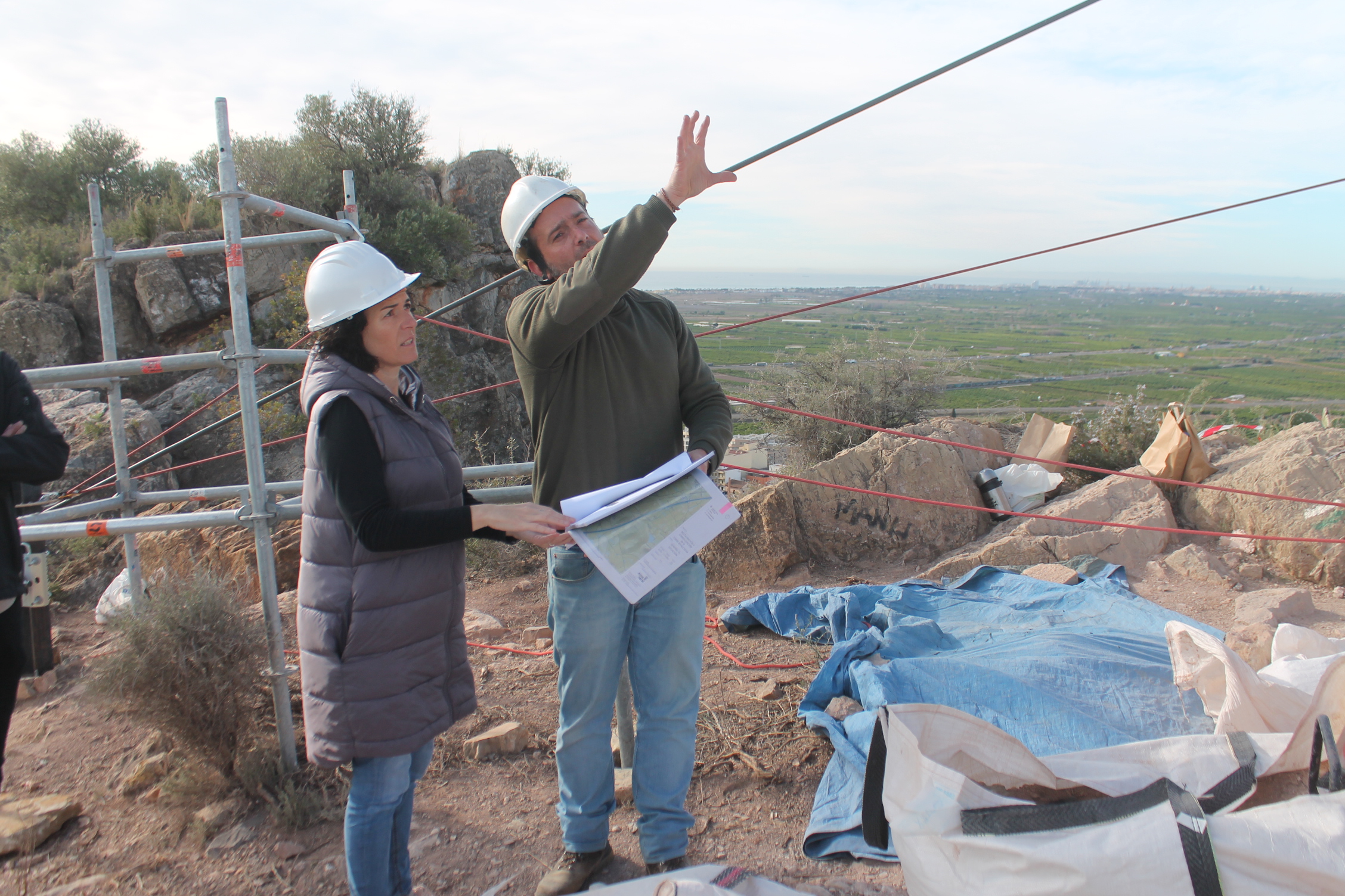 La Torre de l'Agüelet d'Almenara serà visitable després de les obres de restauració i consolidació
