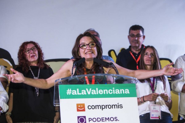 Compromís (o parte de él) insiste en que se apure un pacto PSOE-Podemos-C’s
