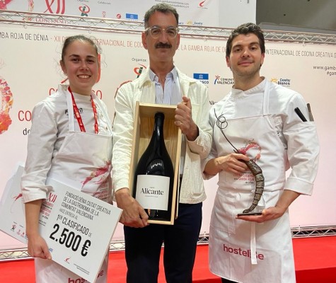 La gamba roja de Dénia se marida con Vinos Alicante DOP
