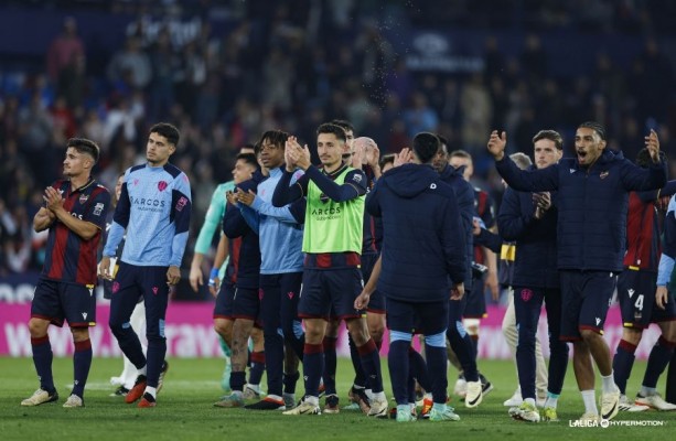 El Levante vuelve a ser uno de los que mejor dinámica tienen de Segunda