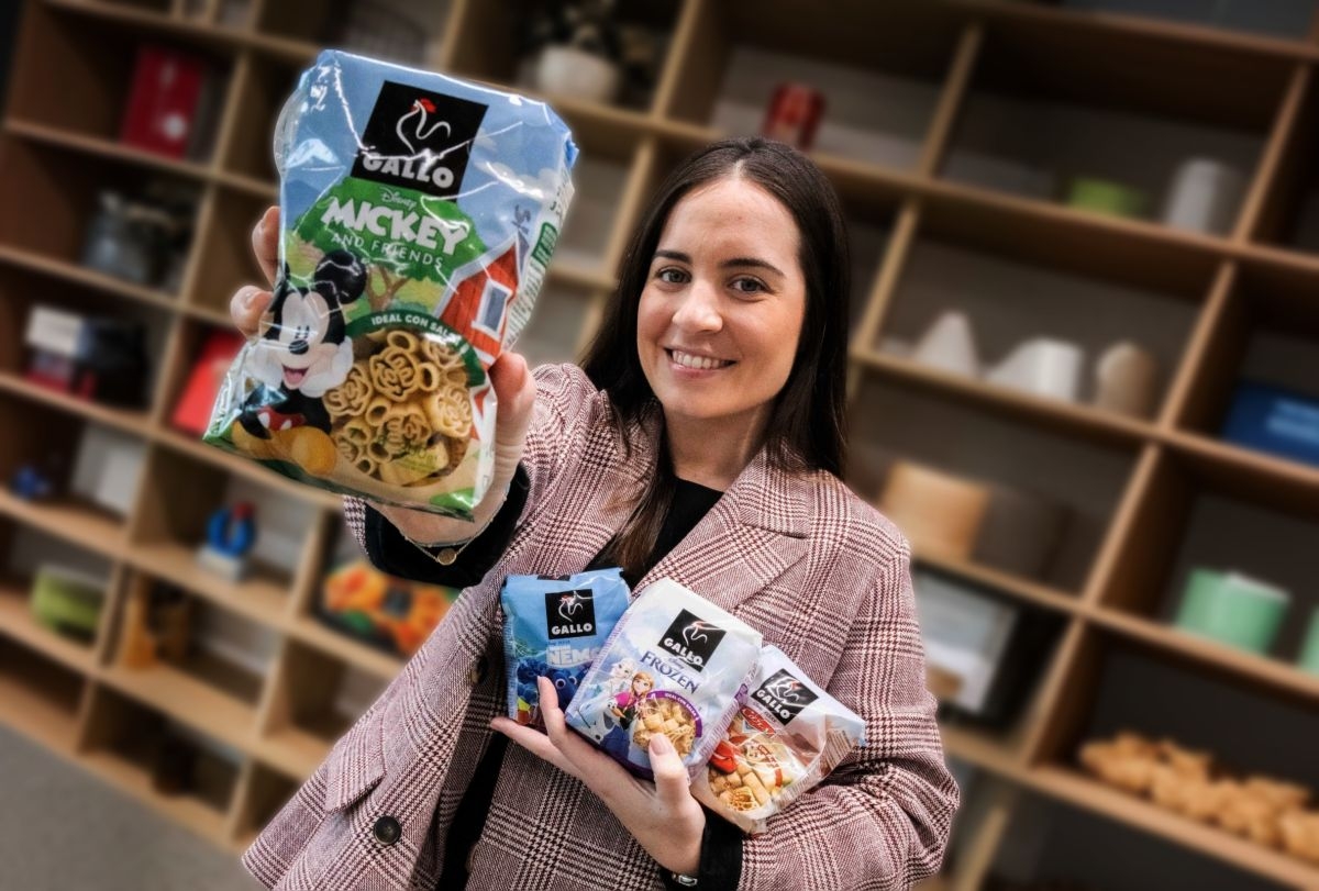El mercado de la pasta infantil crece un 81% en valor con la entrada de Grupo Gallo y sus variedades de pasta Disney
