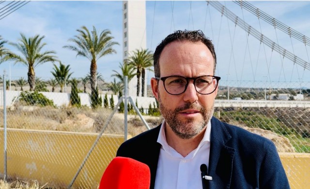 El PSOE de Elche urge abordar la reparación definitiva y pendiente del Pont del Bimil·lenari 