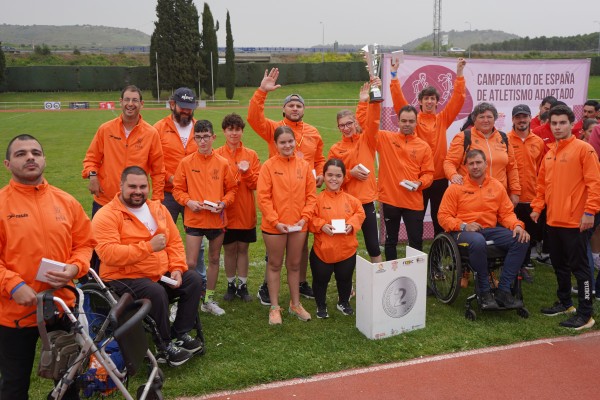El equipo de la Comunidad Valenciana de FESA se proclama subcampeón de España de atletismo adaptado