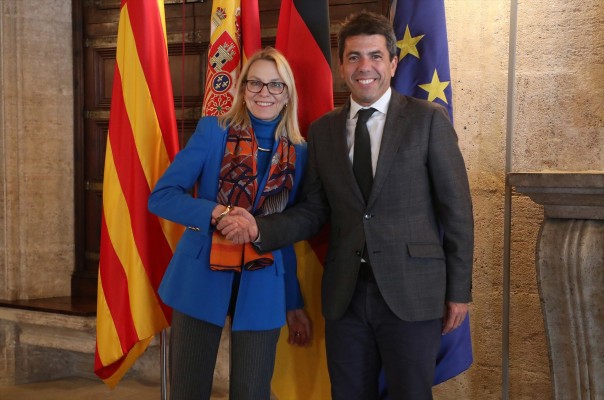 Mazón anuncia una estrategia comercial con Alemania para 