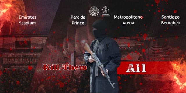 El Estado Islámico amenaza con atentados terroristas en los cuartos de final de la 'Champions'