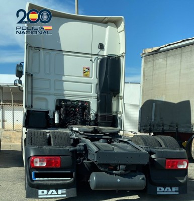 Recuperadas en Murcia 6 cabezas tractoras de camión alquiladas que los arrendatarios no pretendían devolver