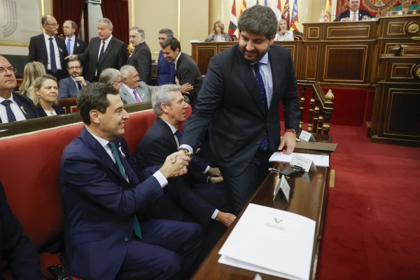 López Miras regresa al Senado para argumentar su oposición ante la ley de amnistía