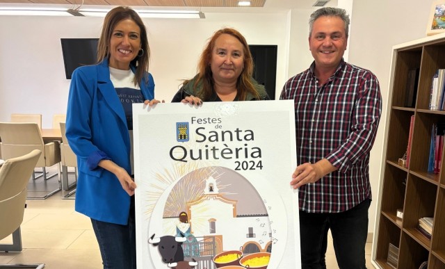 'Amb Q de Quitèria': Gemma Gil gana el concurso del cartel de las fiestas patronales de Almassora