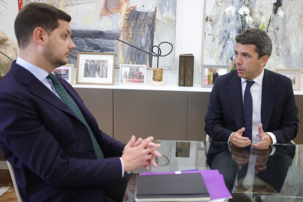 Mazón anuncia que la Generalitat licitará en breve el estudio del Tram entre Gandia, Oliva y Dénia