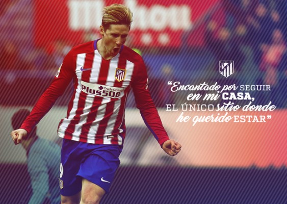 Torres renueva por una temporada con el Atlético 