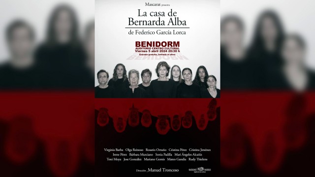 El Centro Cultural de Benidorm acoge la representación de ‘La casa de Bernarda Alba’ 
