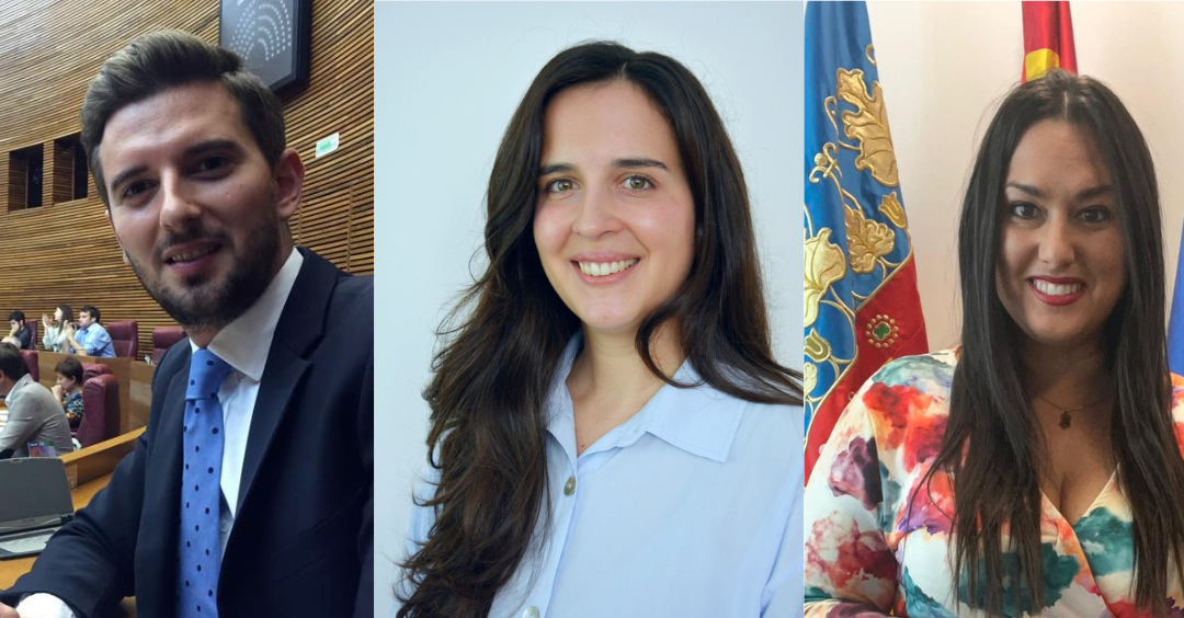 Víctor Soler (Gandia), Sara Palma (Paterna) y Maribel Sáez (Sagunt) - 