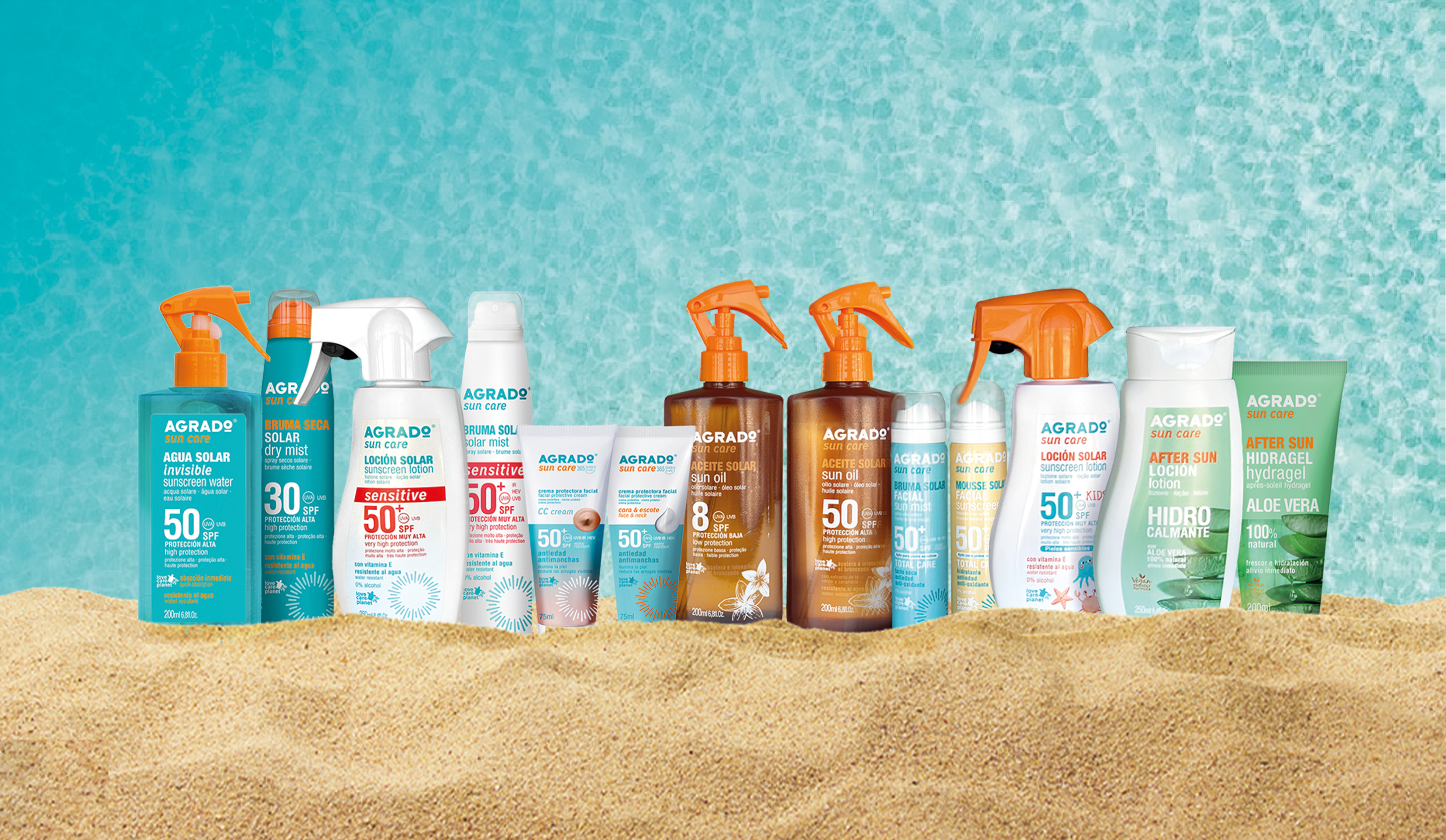 Agrado Sun Care duplica su catálogo de solares