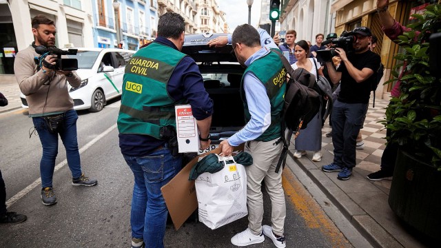 En libertad Luis Rubiales tras declarar ante la Guardia Civil