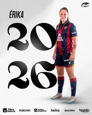 La atacante Érika González renueva con el Levante hasta 2026