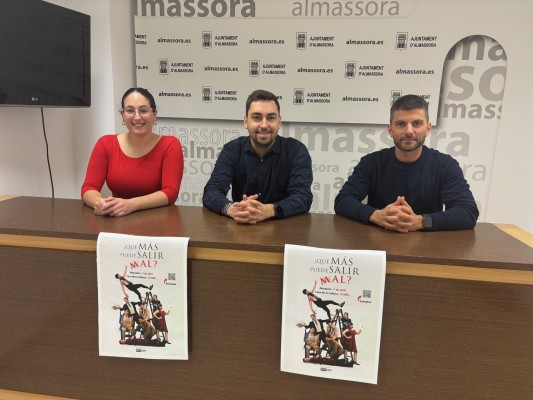 La compañía castellonense Backstage lleva su comedia teatral a la Casa de Cultura de Almassora