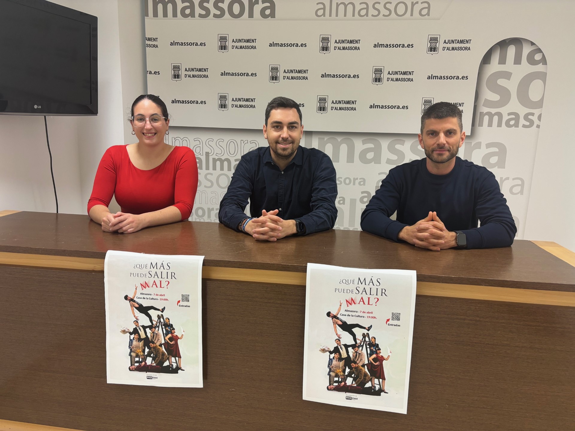 La compañía castellonense Backstage lleva su comedia teatral a la Casa de Cultura de Almassora