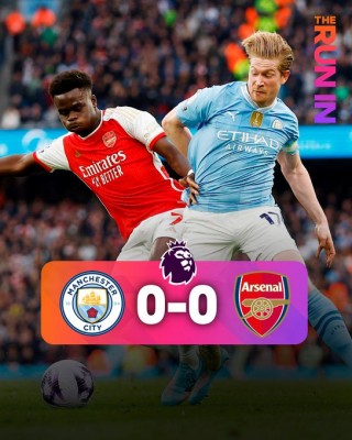 El Liverpool abre brecha con un 0-0 entre City y Arsenal