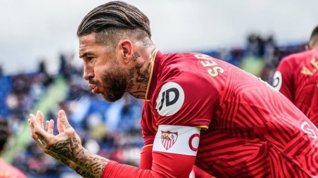 Sergio Ramos marcó seis de los veinte goles a balón parado que lleva el Sevilla