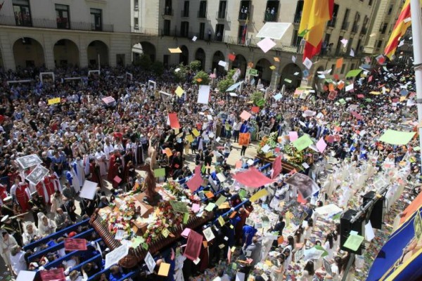 Suspendida la procesión del Cristo Resucitado de Alicante ante la previsión de lluvias