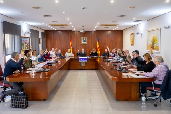 L'Alfàs del Pi aprueba los presupuestos de 2024 que ascienden a 26 millones de euros