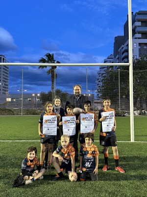 Les Abelles organiza el mayor torneo de rugby de escuelas de València