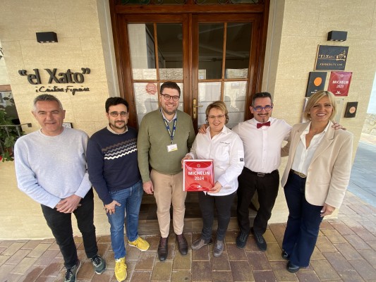 El Restaurante 'El Xato' de La Nucía recibe su estrella Michelín por sexto año consecutivo