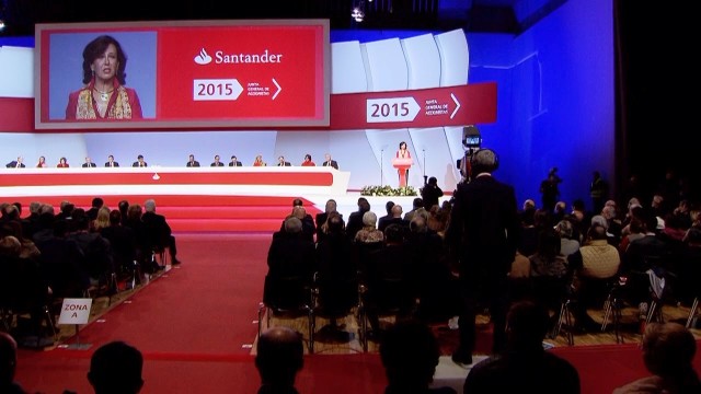Dividendo del Santander: 0,05 euros por título o una acción por cada 103 antiguas