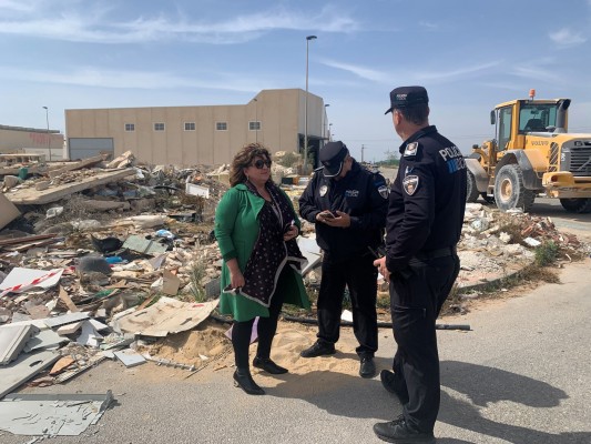 San Javier denuncia los vertederos ilegales y advierte que las multas pueden alcanzar los 15.000 euros