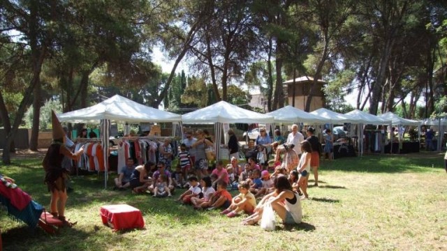 Vila-real habilita una zona d'activitats infantils i jocs al Termet durant Pasqua