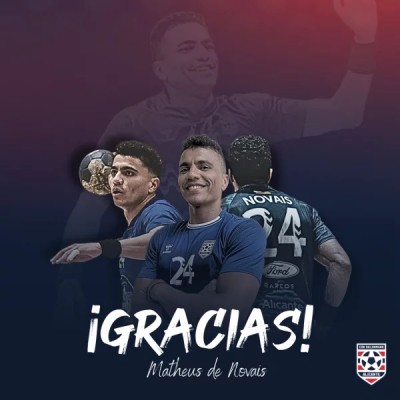El brasileño Matheus de Novais no continuará en el Eón la próxima temporada