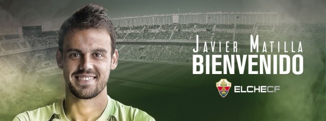 Javier Matilla, nuevo jugador del Elche CF