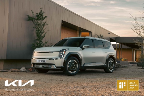 Kia gana cinco premios iF Design Awards 2024 y el EV9 se lleva el prestigioso Gold Award