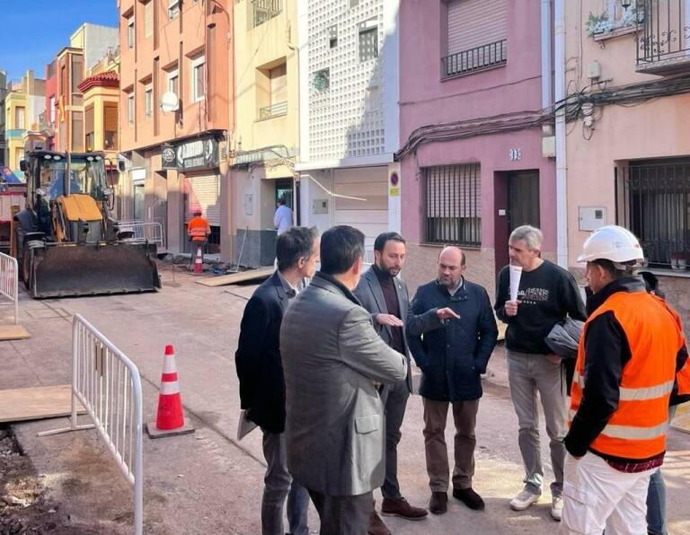 Castelló avanza en las obras del proyecto rediseñado de la Zona de Bajas Emisiones 