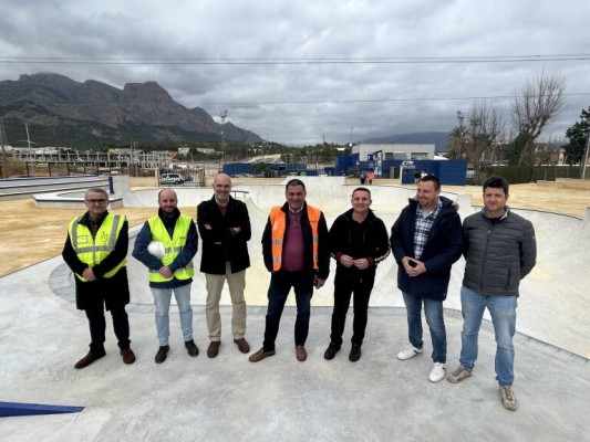 El nuevo Skate Park de La Nucía abre sus puertas el próximo jueves 28 de marzo
