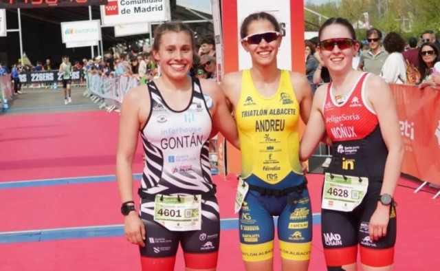 La lorquina Miriam Andreu, oro y plata en el Nacional júnior en Alcobendas 