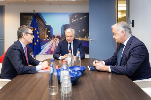 Reynders aplaza la reunión sobre el CGPJ a petición PP y tras constatar que las partes 