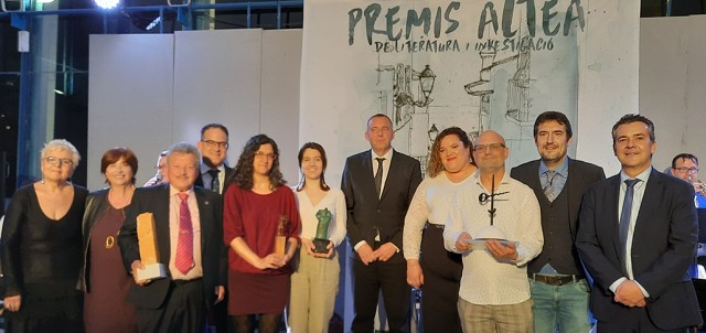 Angels Castelló, Clara Ribatallada i Joan Lluís Monjo s'alcen amb els Premis Altea 2024

