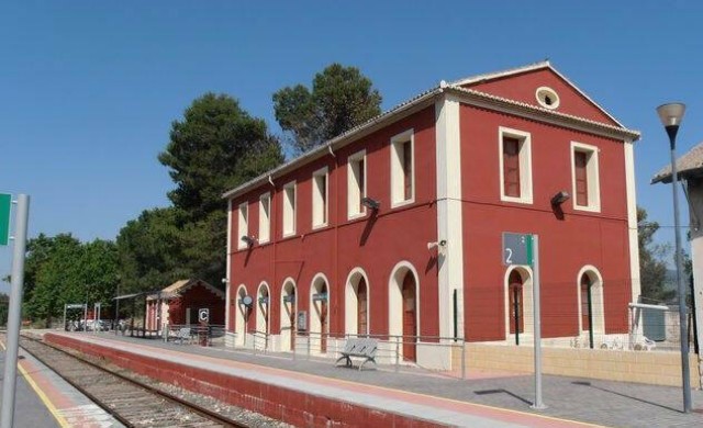 Adif avanza en la modernización del tramo Alcoi-Ontinyent de la línea Xàtiva-Alcoi
