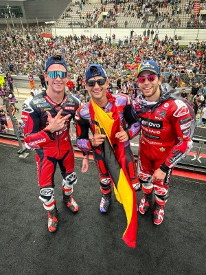 Pedro Acosta logra su primer podio en MotoGP y Fermín Aldeguer es cuarto en Moto2 en Portugal