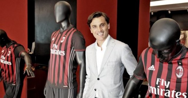 Montella, presentado como nuevo técnico del Milan: 