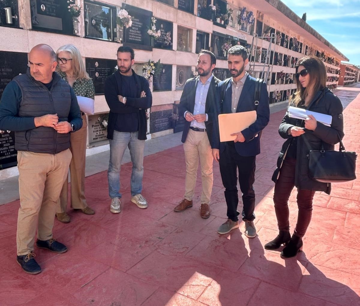 Castelló repara los viales del Cementerio de San José y mejora el drenaje tras invertir 236.000 euros
