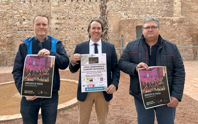 La Coral Borrianenca celebra el seu 40 aniversari amb el concert de Pasqua