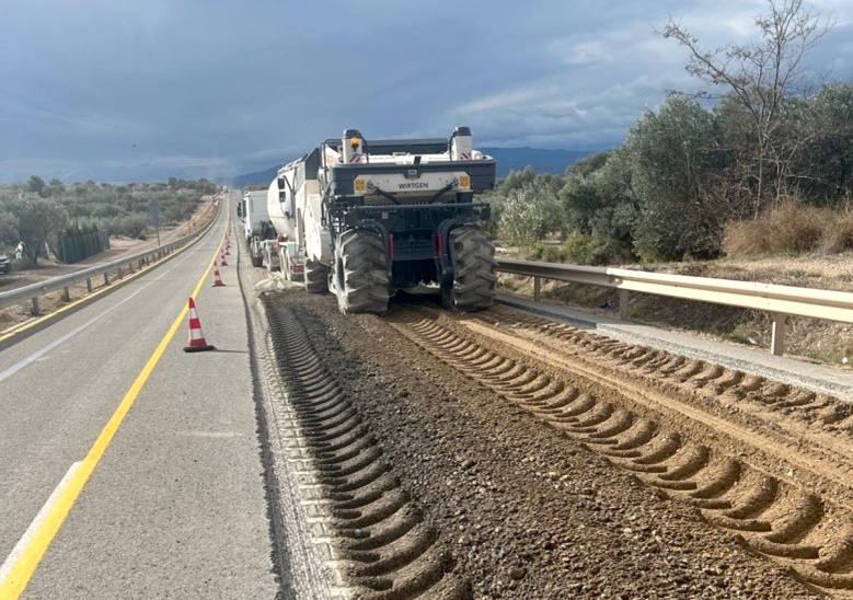 La Diputació de València mejora la carretera CV-395 en el término de Villar del Arzobispo