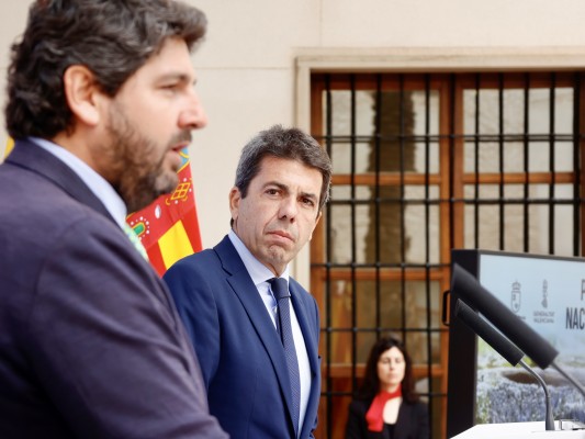 Miras y Mazón mantienen el frente para empujar a Sánchez a reformar la financiación autonómica