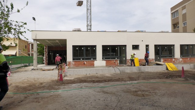 La ansiada ampliación del colegio de La Baia de Elche finalizará en mayo
