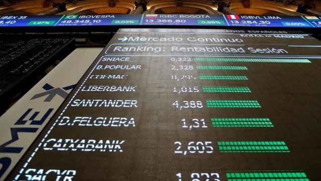 El Ibex 35 lidera el rebote bursátil a media sesión en Europa
