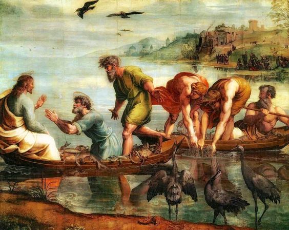 El milagro de los panes y los peces de Rafael - 